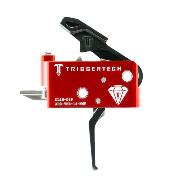 TriggerTech AR-15 Diamond Trigger, PVD Black Flat