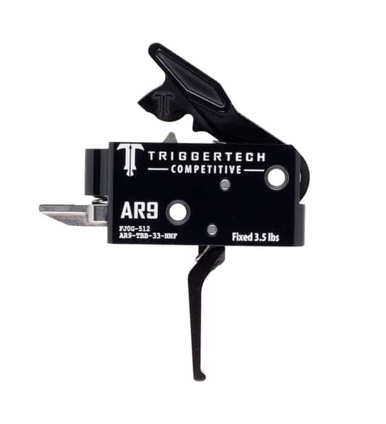 TriggerTech AR-9 Competitive Trigger, PVD Black Flat