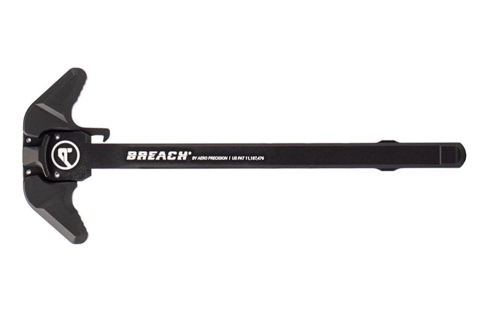 Aero Precision AR-15 BREACH Ambidextrous Charging Handle, Small Lever, Black