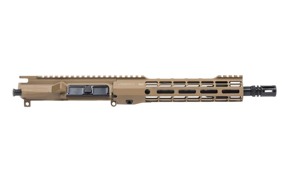 Aero Precision M4E1-T Complete Upper, 10.5" 5.56 Carbine Barrel, 9.3" ATLAS S-ONE M-LOK Handguard, FDE Cerakote
