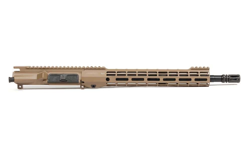 Aero Precision M4E1-T Complete Upper, 14.5" 5.56 M4 Carbine Barrel, 12.7" ATLAS S-ONE M-LOK Handguard, FDE Cerakote