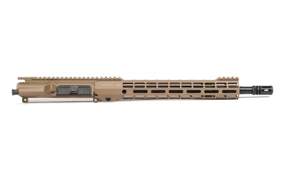 Aero Precision M4E1-T Complete Upper, 14.5" 5.56 Mid Barrel, 12.7" ATLAS S-ONE M-LOK Handguard, FDE Cerakote