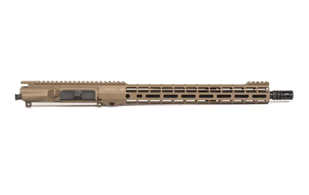 Aero Precision M4E1-T Complete Upper, 16" 5.56 Mid Barrel, 15" ATLAS S-ONE M-LOK Handguard, FDE Cerakote