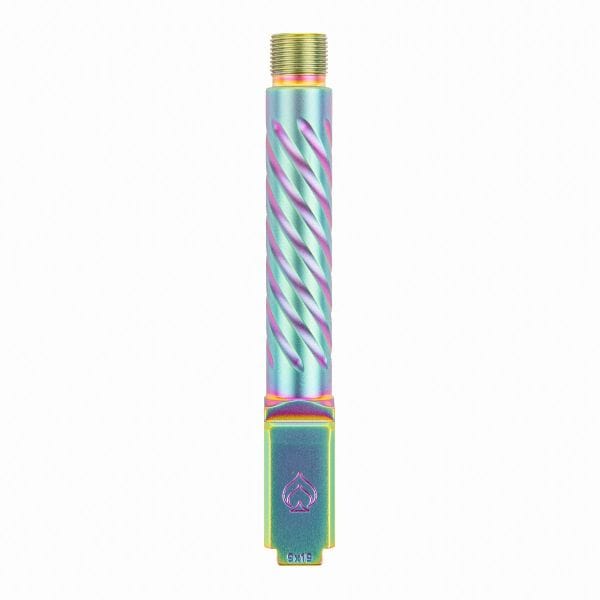 Ballistic Advantage Premium Series Threaded Barrel with Spiral Fluting for Glock 19 Gen 3-5, Spectrum