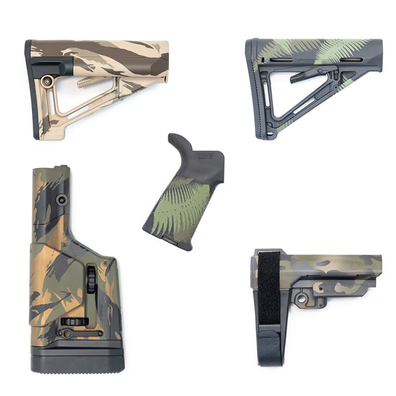 Cerakoted Stocks and Grips - Custom Builder's Set Add-On