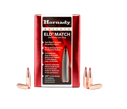 Hornady 22 Cal 75gr ELD Match