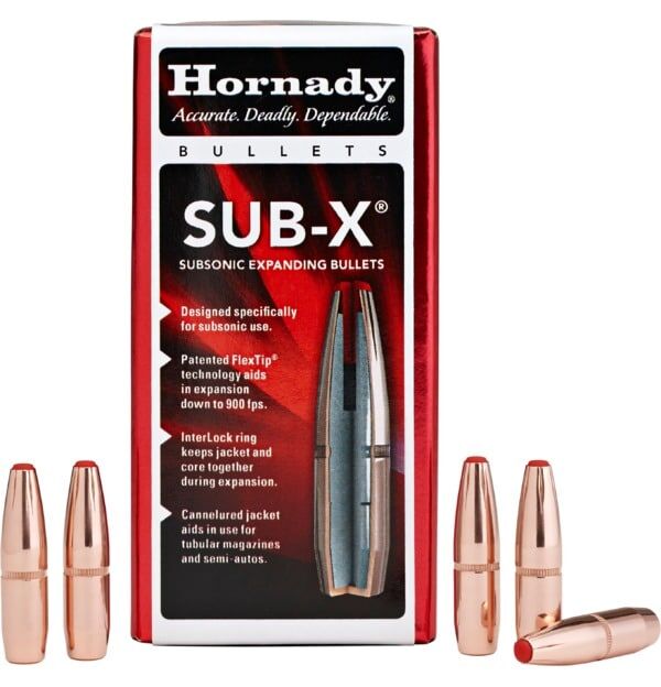 Hornady 30 Cal 190gr Sub-X