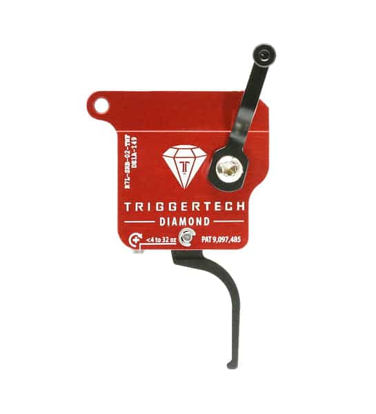 TriggerTech Rem 700 Diamond Trigger, PCD Flat (Left Hand)