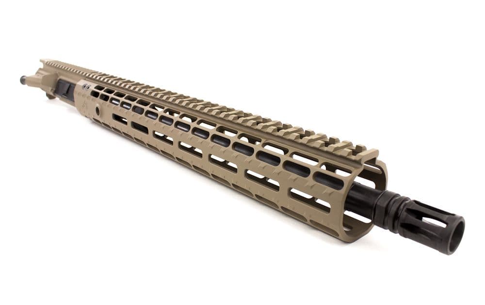 Aero Precision M4E1-E Complete Upper, 16&Quot; 300 Blackout Pistol Barrel, 15&Quot; Enhanced M-Lok Handguard, Fde Cerakote, Gallery Image 1