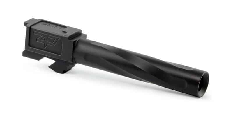 Zaffiri Precision Glock 17 Gen 1-4 Flush and Crown Barrel, Black