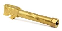 Zaffiri Precision Threaded Barrel For Glock 17 Gen 5, Gold