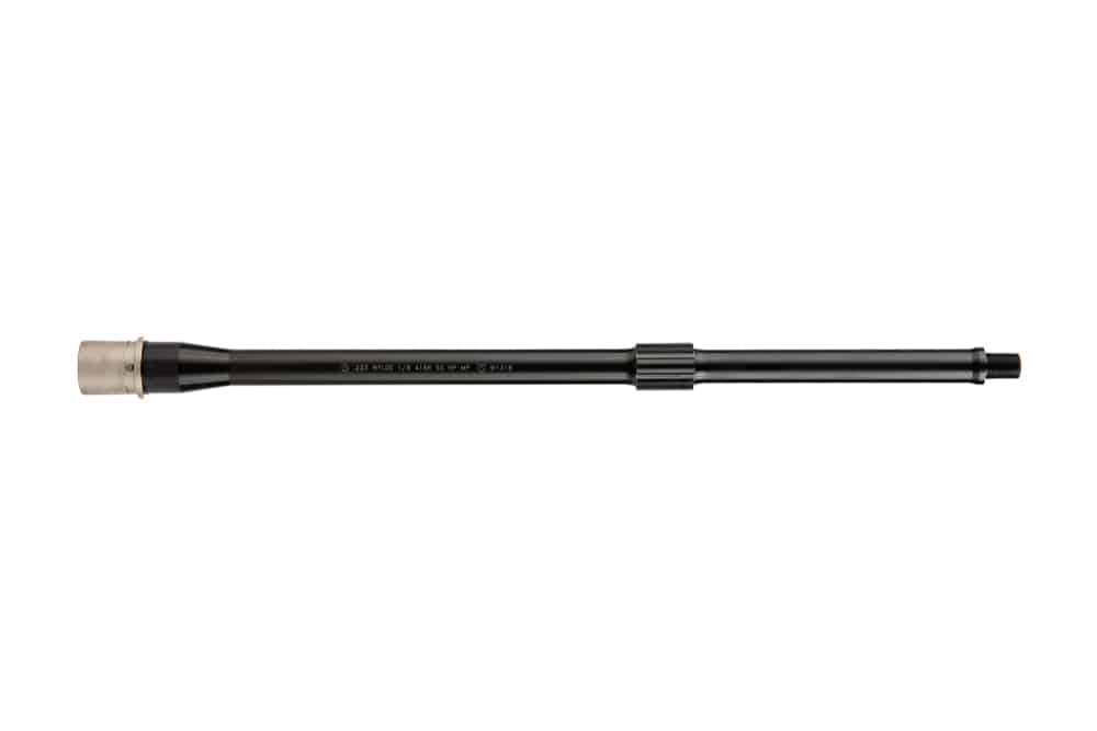 Ballistic Advantage .223 Wylde Premium Black Series 16" Hanson Mid Length Stainless Steel Barrel with Lo Pro Gas Block