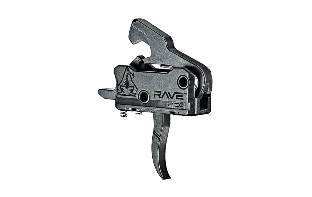Rise Armament RAVE PCC Drop-In Trigger, Curved Blade