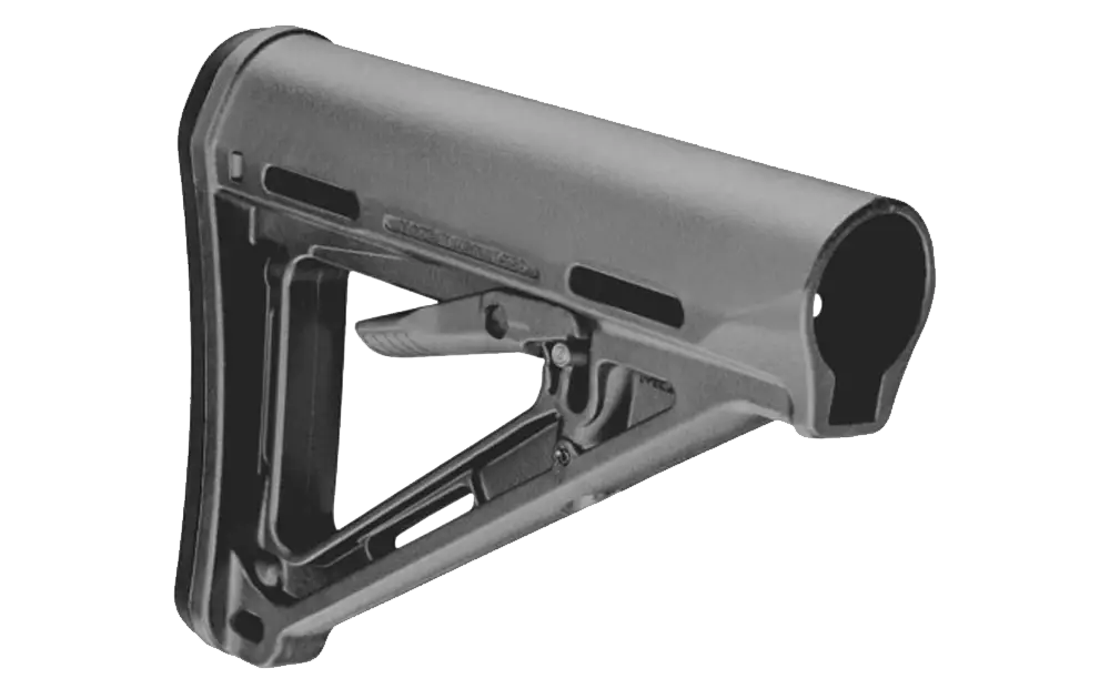 MOE Collapsible Mil-Spec Carbine Stock, Stealth Grey
