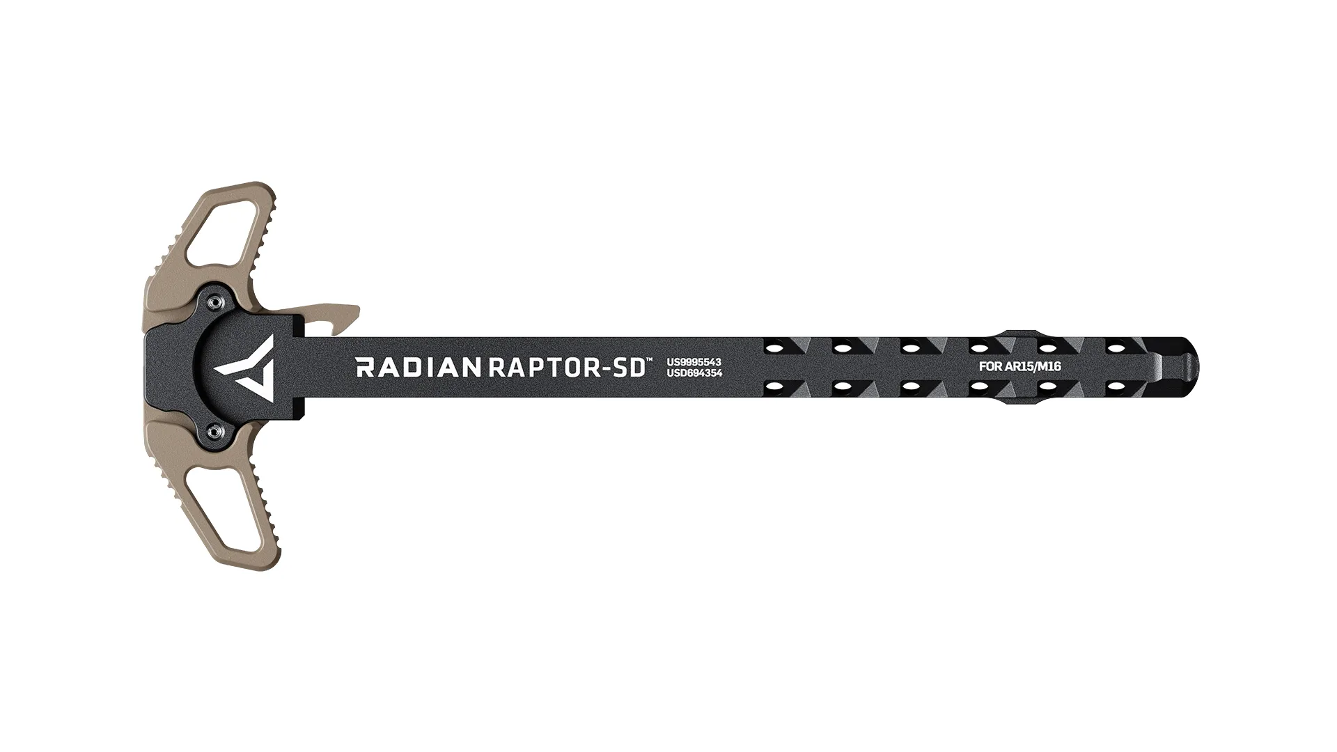 Radian Raptor-SD AR-15 Ambidextrous Charging Handle, Flat Dark Earth