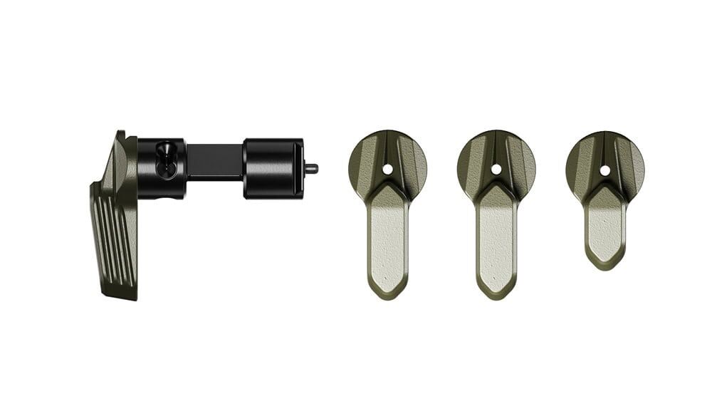 Radian Talon 45/90 4-Lever Ambidextrous Safety Selector Kit, OD Green
