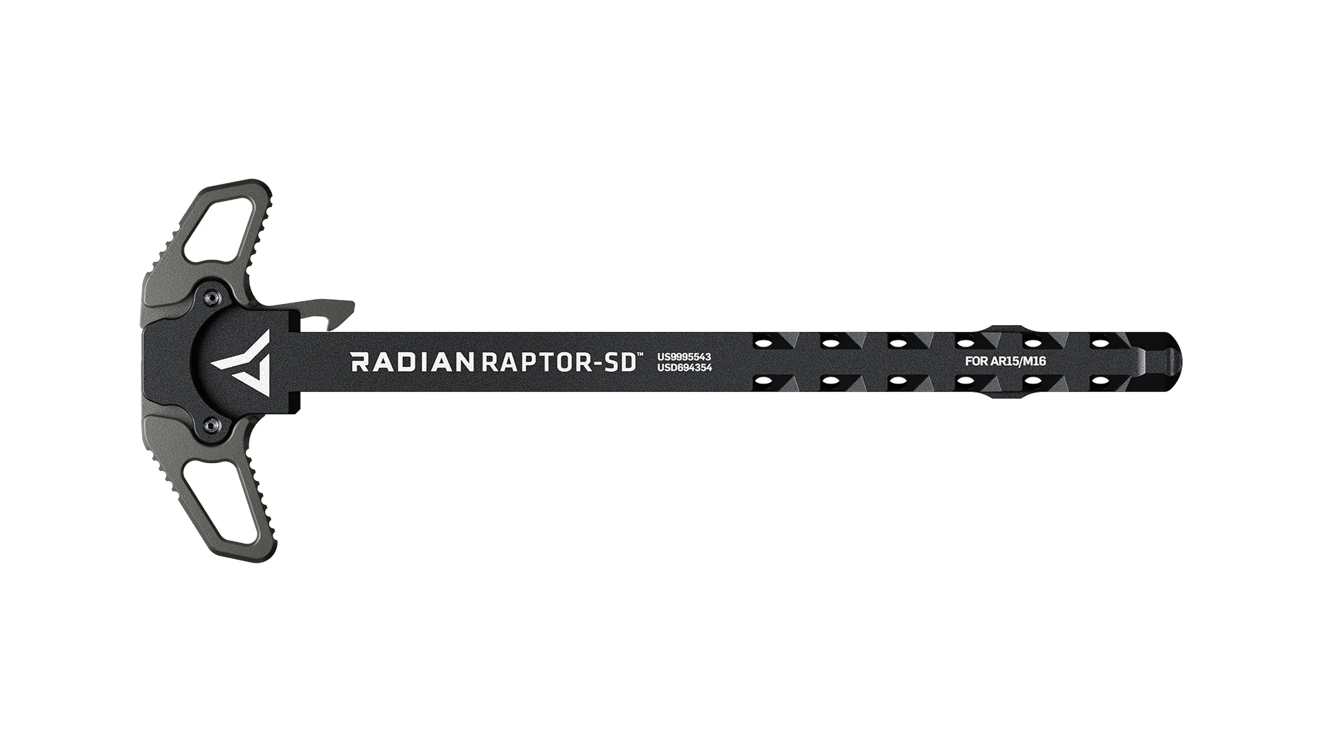 Radian Raptor-SD AR-15 Ambidextrous Charging Handle - Radian Gray
