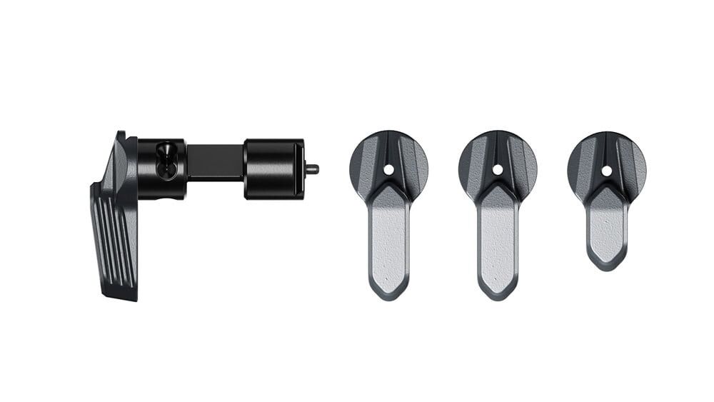 Radian Talon 45/90 4-Lever Ambidextrous Safety Selector Kit, Grey