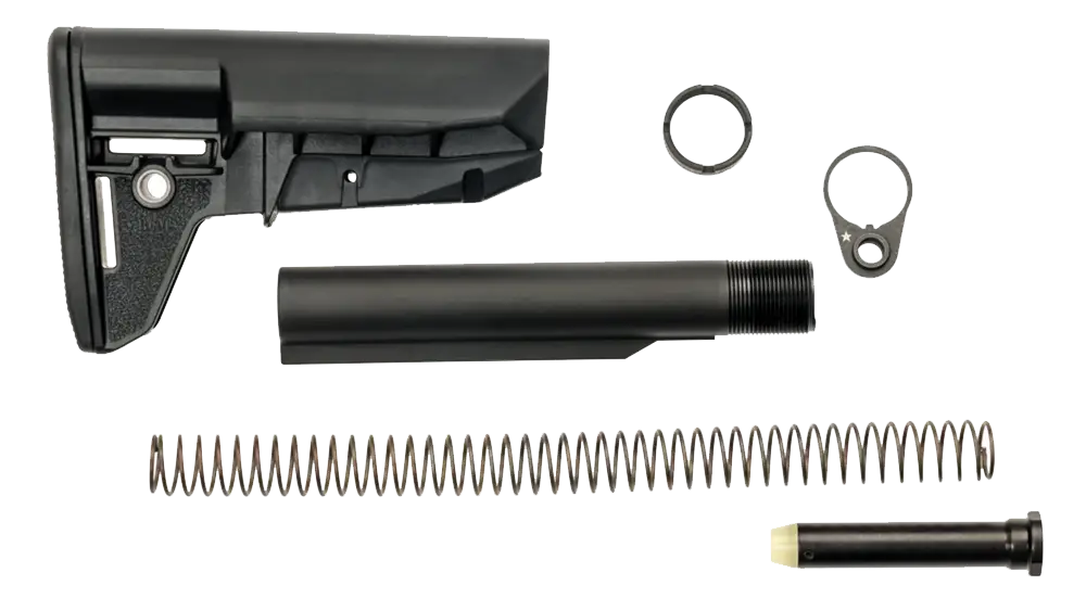 Bravo Company Gunfighter Stock Kit, Mod 2 RMS, Black