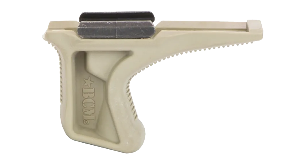 Bravo Company Kinesthetic Angled Grip, 1913 Rail, Flat Dark Earth
