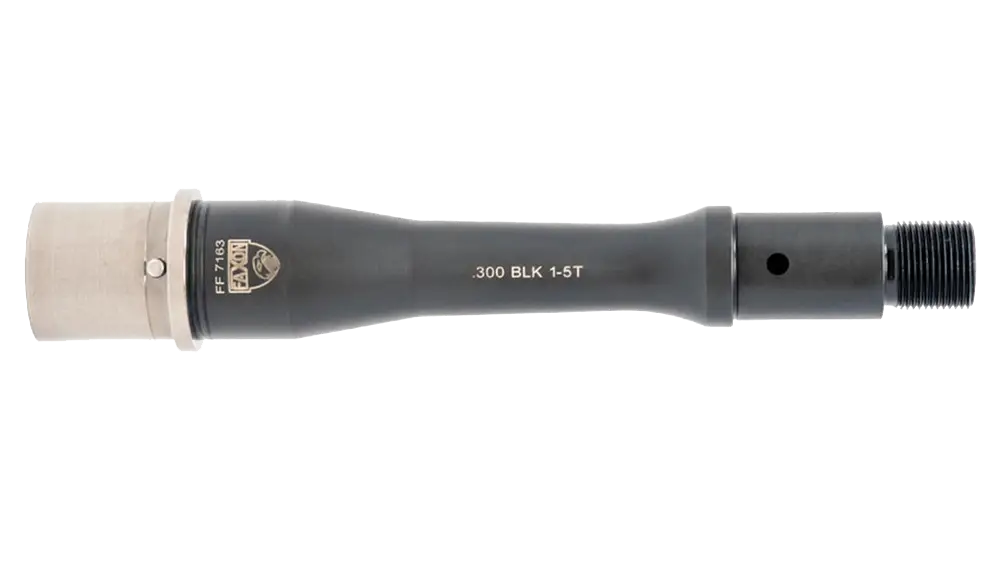 Faxon Match Series 6" Gunner .300 Blackout 416R SS QPQ Nitride 5R Pistol-Length Barrel
