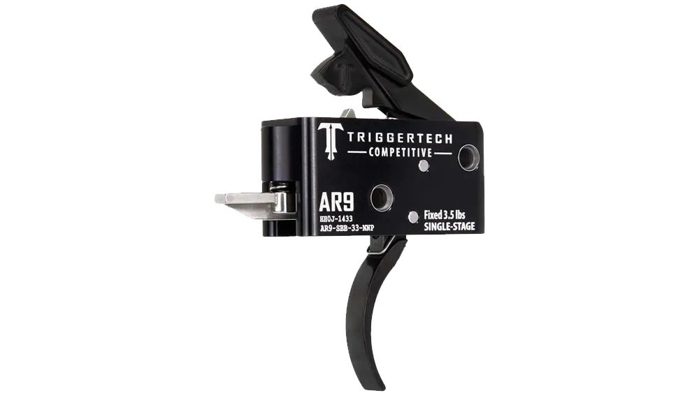 Triggertech Ar-9 Competitive Single-Stage Trigger, Pvd Pro-Curved, Gallery Image 2