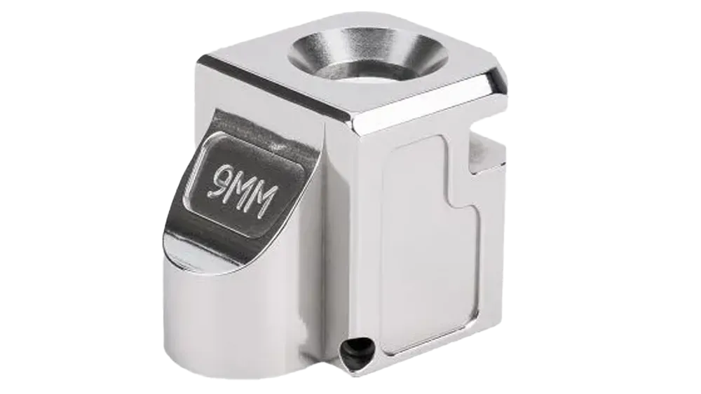Zaffiri Precision Glock 43 Compensator, Stainless Steel, Gallery Image 1