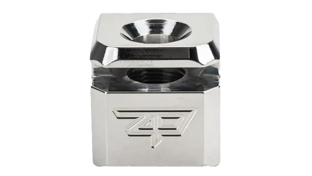 Zaffiri Precision Universal 9Mm Compensator, Stainless Steel, Gallery Image 2