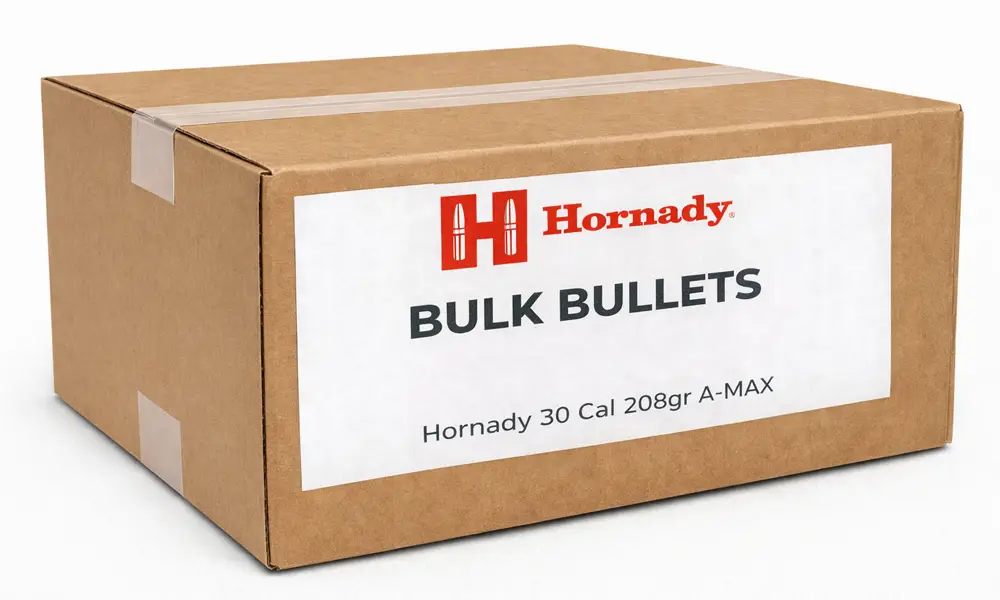 Hornady 30 Cal 208gr A-MAX (Bulk / OEM)