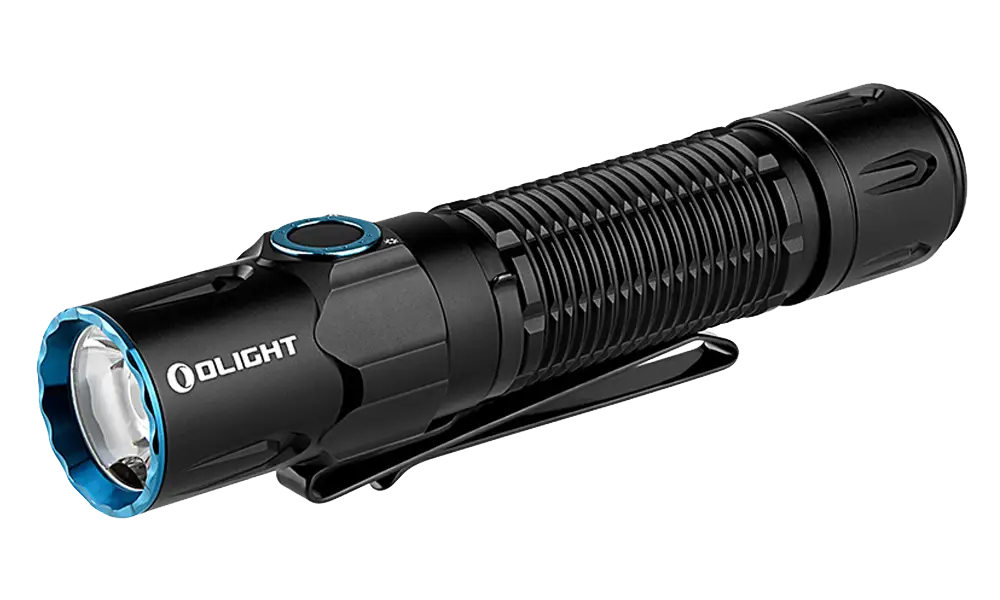 Olight Warrior 3S High Beam Tactical Flashlight, Black