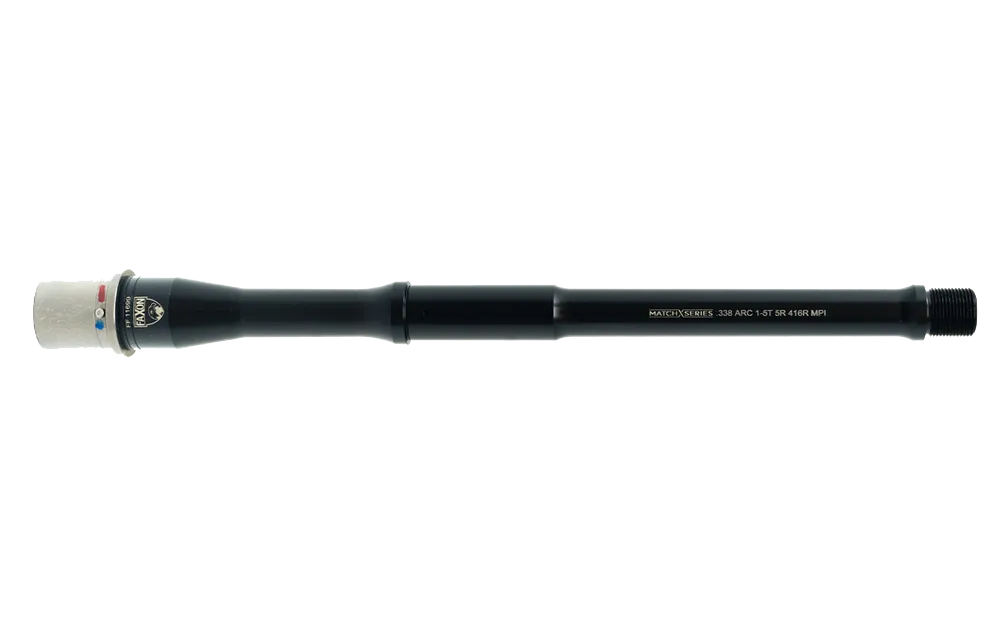 Faxon Match Series 11.5" Gunner 338 ARC Pistol‑Length Barrel