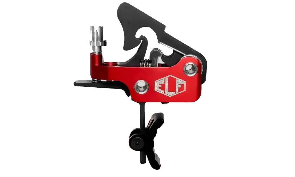 Elftmann ELF APEX PRO SE with PRO LOCK & FA Knob, AR Drop-In Trigger, Curved, Black