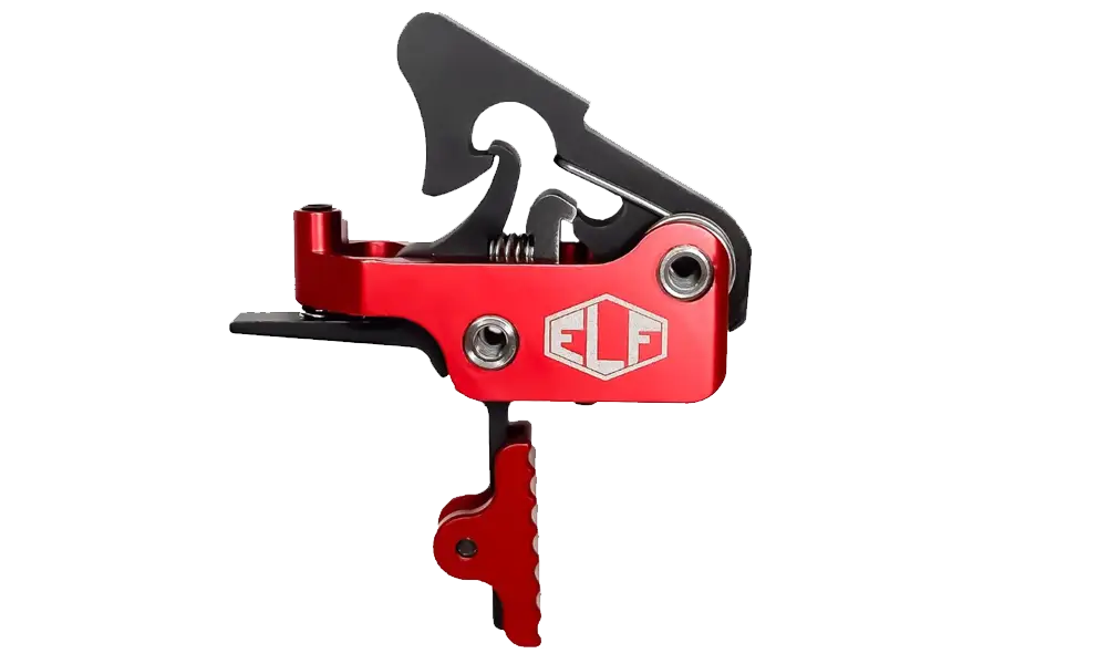 Elftmann ELF APEX PRO SE with PRO LOCK, AR Drop-In Trigger, Straight, Red