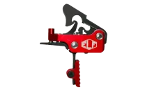 Elftmann ELF APEX, AR Drop-In Trigger, Straight, 2.75 lb, Red