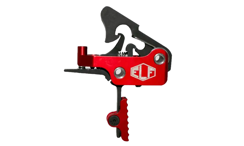 Elftmann ELF APEX, AR Drop-In Trigger, Straight, 2.75 lb, Red