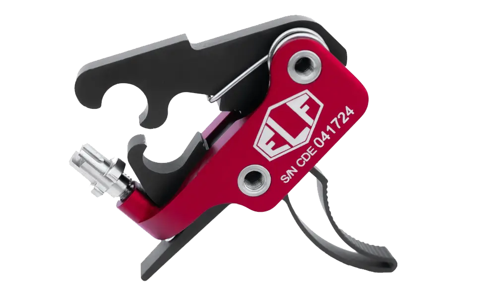 Elftmann Legacy Match PRO-SE Drop-In Trigger with FA Knob, Curved, Black