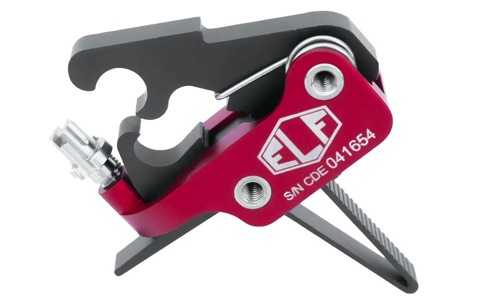 Elftmann Legacy Match PRO-SE Drop-In Trigger with FA Knob, Straight, Black