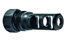 Faxon Muzzlok Stainless Steel Plan B Muzzle Brake, 5/8x24, .375" Bore