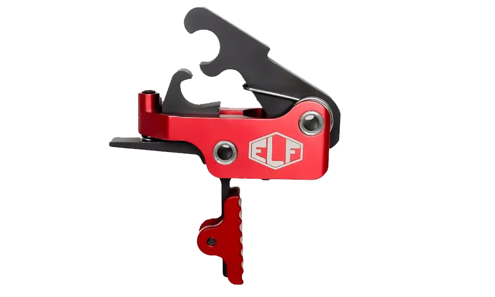 Elftmann ELF-SE, Drop-In AR Trigger, Straight, 2.75 lb, Red