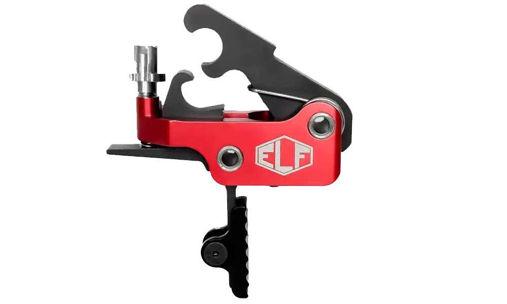 Elftmann ELF-SE, Drop-In AR Trigger with FA Knob, Straight, 2.75 lb, Black
