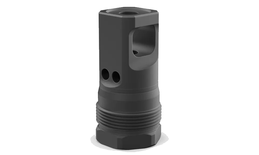 Breek Arms Plan B Echo Single Port Brake, .223/5.56 Cal, 1/2x28 TPI