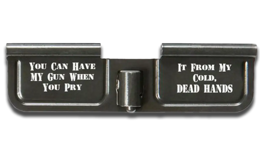 B.A.D. AR-15/M16 Engraved Ejection Port Cover, Cold Dead Hands