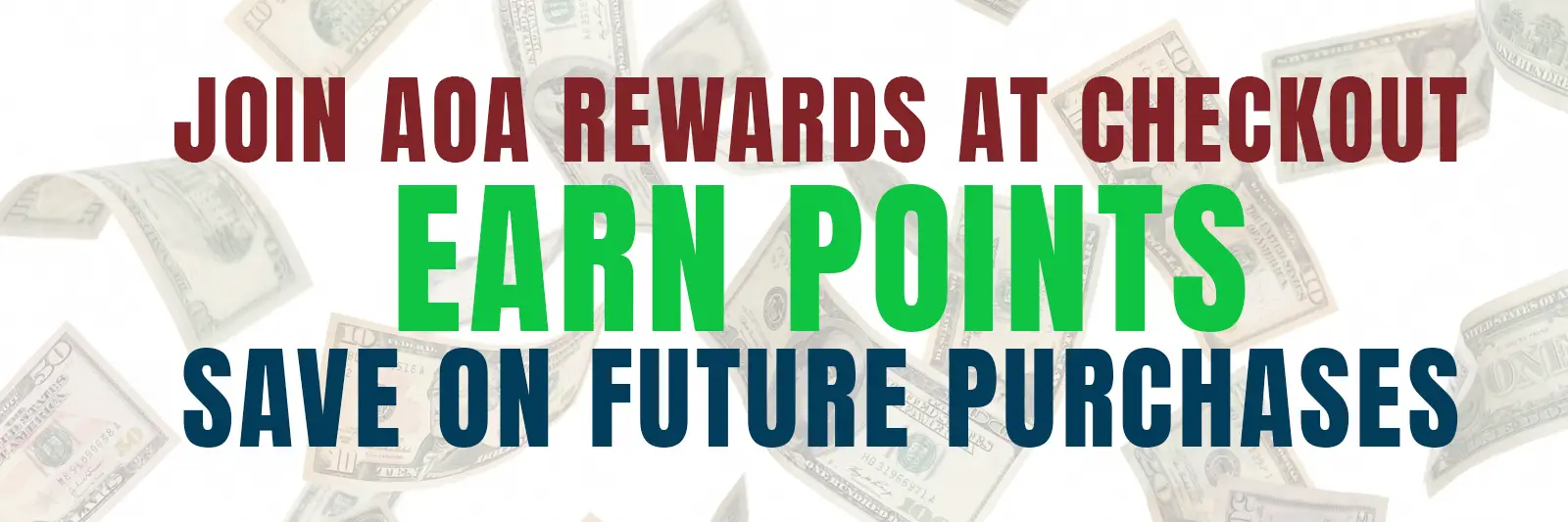 Join Aoa Rewards And Earn Points
