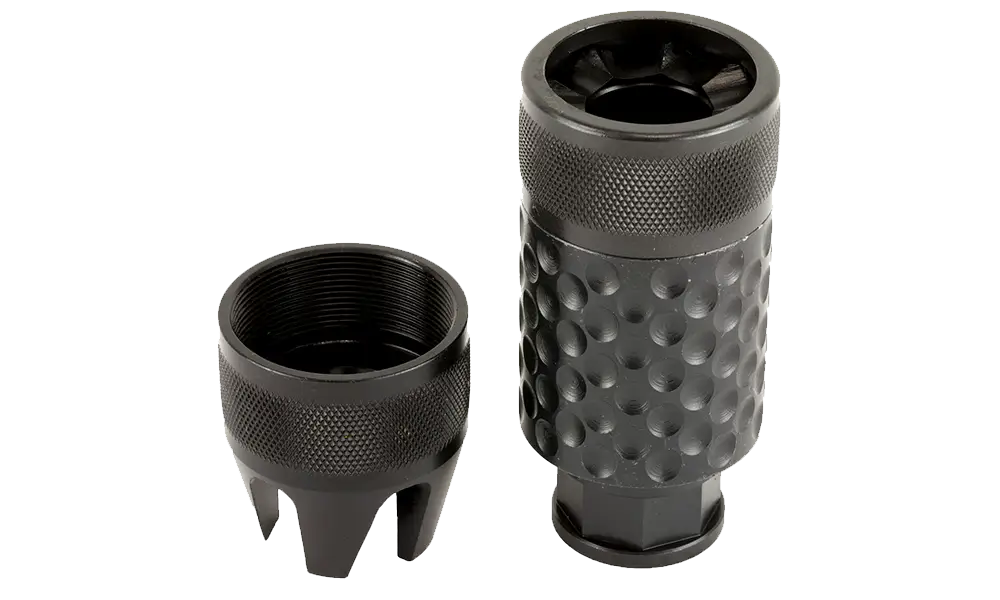 Spike’s Tactical Barking Spider 2 Brake, .30 Cal, 5/8X24, Black Nitride, Gallery Image 1