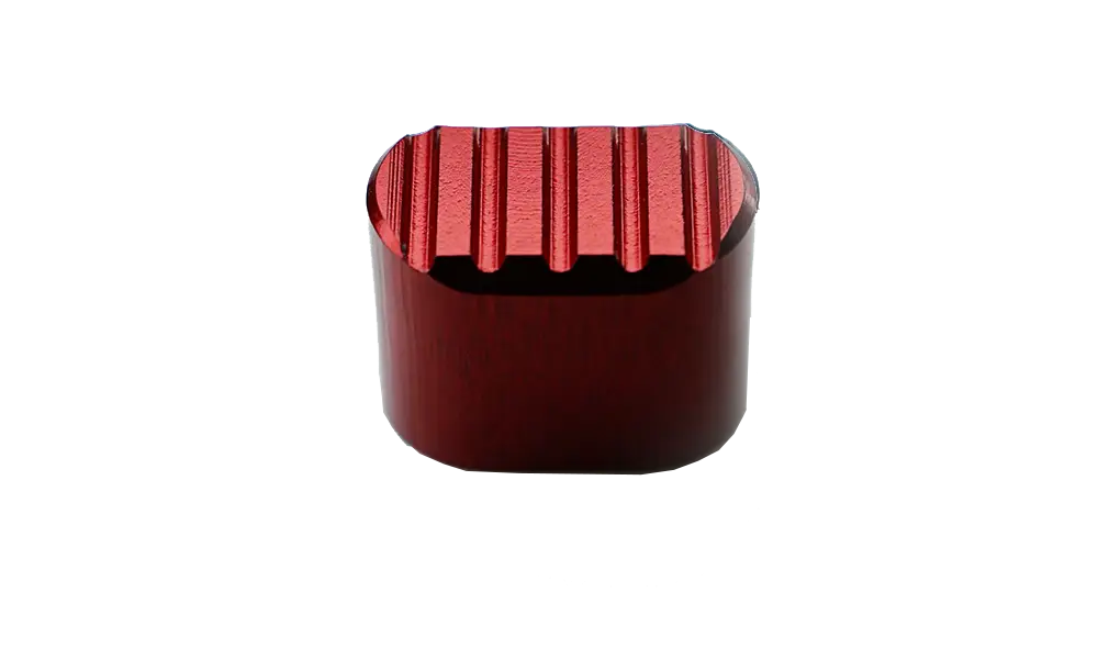 RISE Armament AR-15 Magazine Release Button, RISE Red