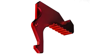 Rise Armament Rise Extended Ar Charging Handle Latch, Rise Red
