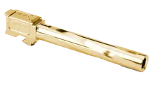 Zaffiri Precision Flush And Crown Barrel For Glock 34, Gen 1-4, Gold
