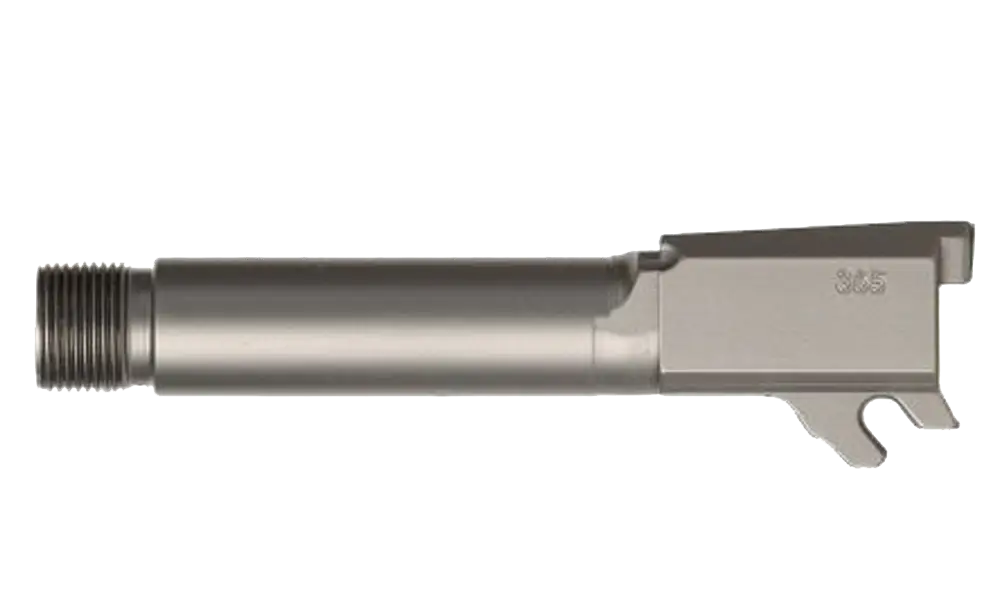 Ballistic Advantage Standard Threaded Barrel for SIG P365, Light Gray, Non-Fluted, No LCI