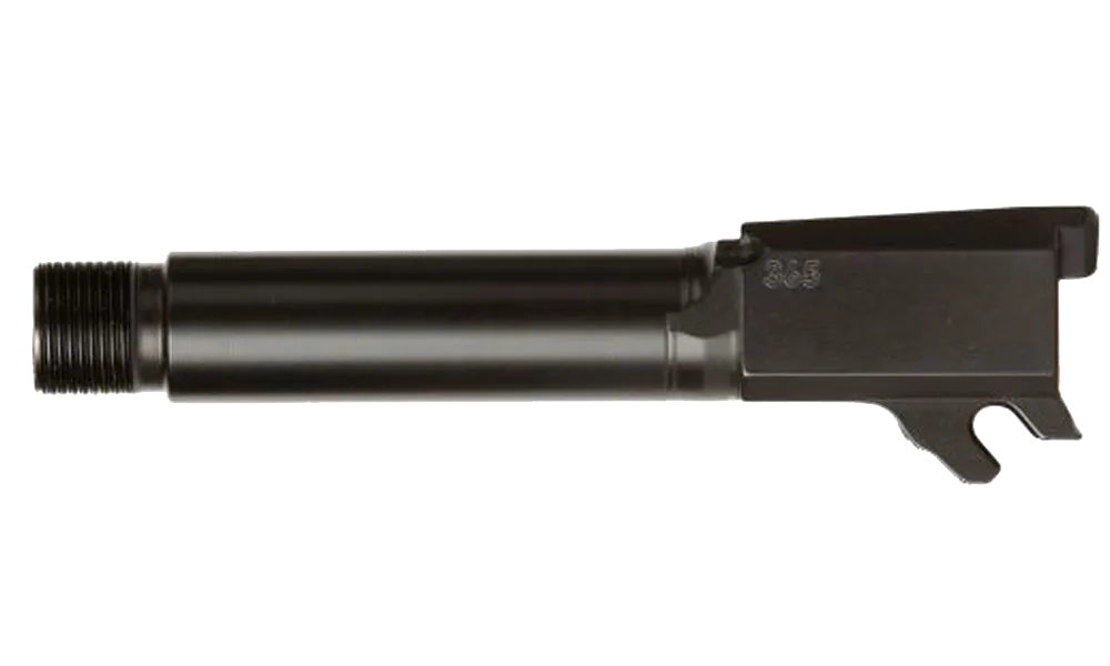 Ballistic Advantage Standard Threaded Barrel for SIG P365, Black, Non-Fluted, No LCI