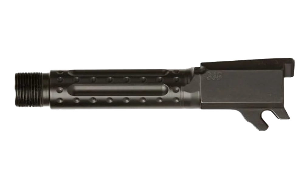 Ballistic Advantage Standard Threaded Barrel with Bomber Fluting for SIG P365, Black, No LCI